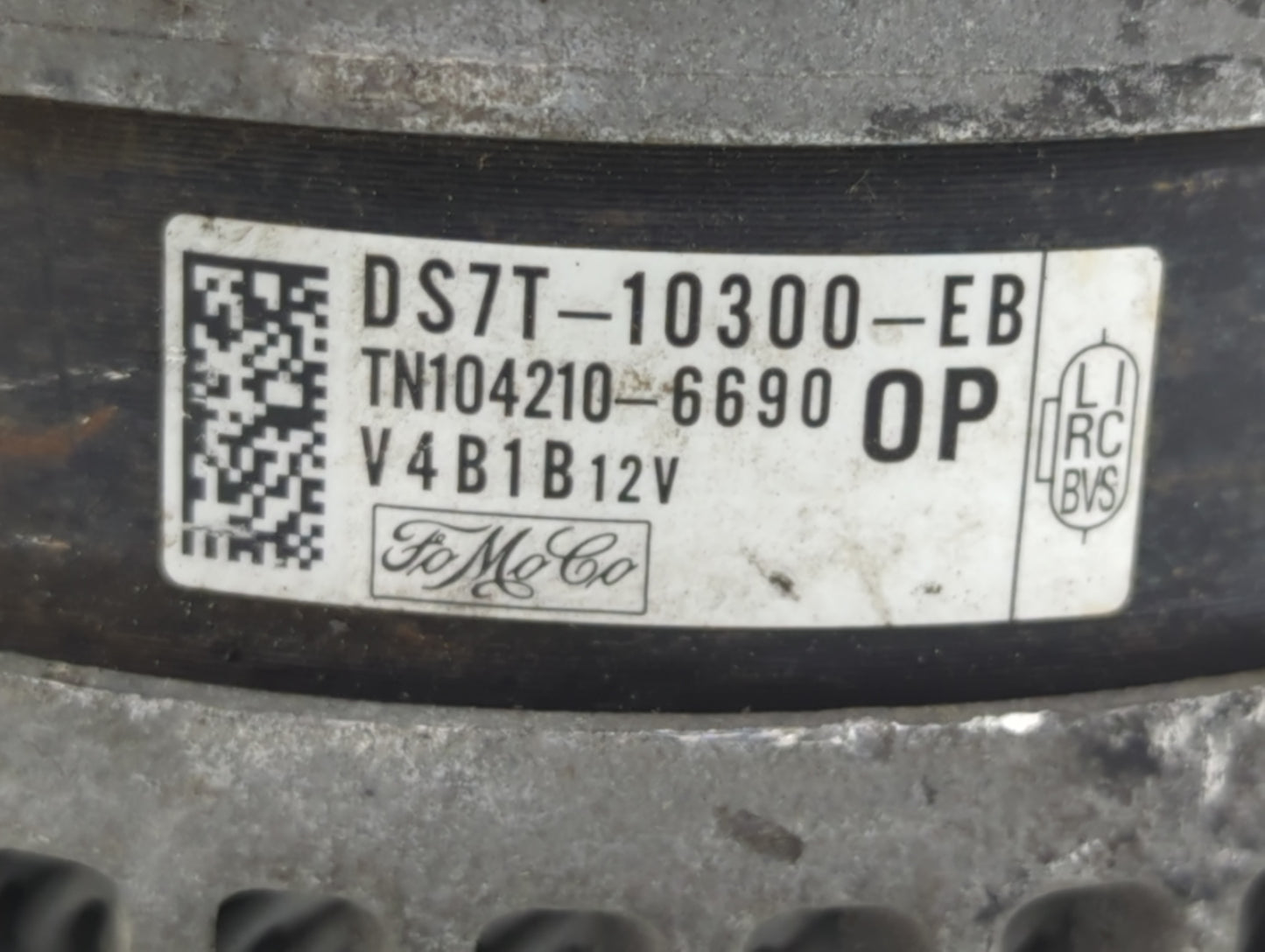 2013-2020 Ford Fusion Alternator Replacement Generator Charging Assembly Engine OEM P/N:DS7T-10300-EB Fits OEM Used Auto Par