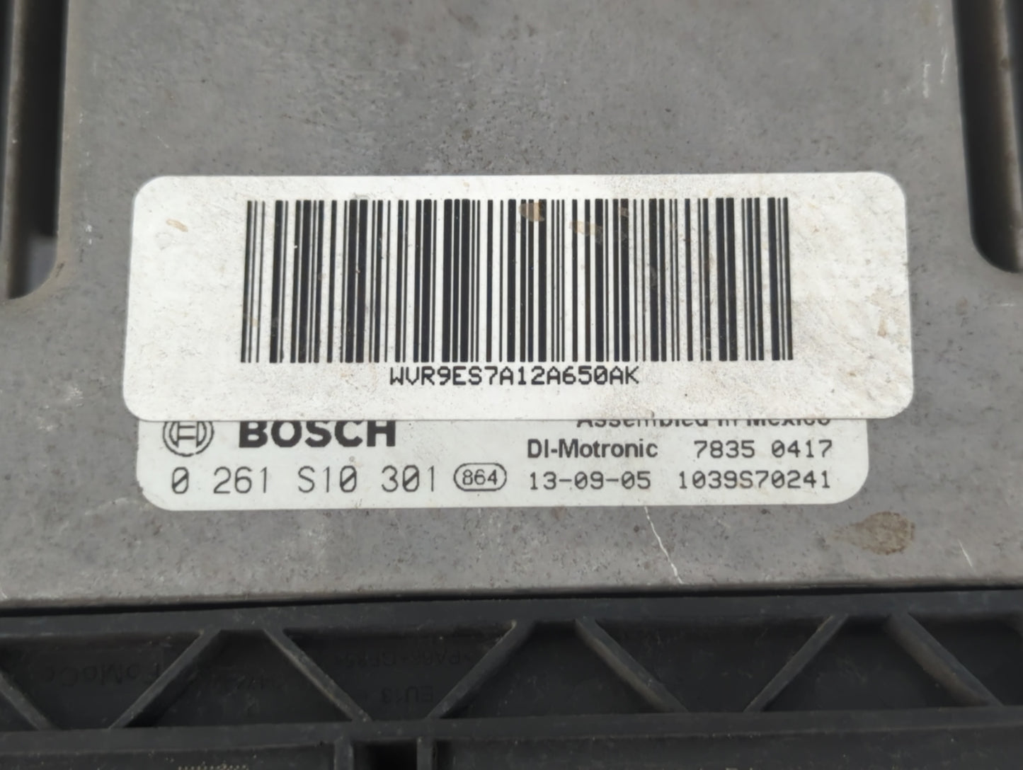 2014-2016 Ford Fusion PCM Engine Control Computer ECU ECM PCU OEM P/N:0 261 S10 301 ESPA-12A650-AL Fits Fits 2014 2015 2016 