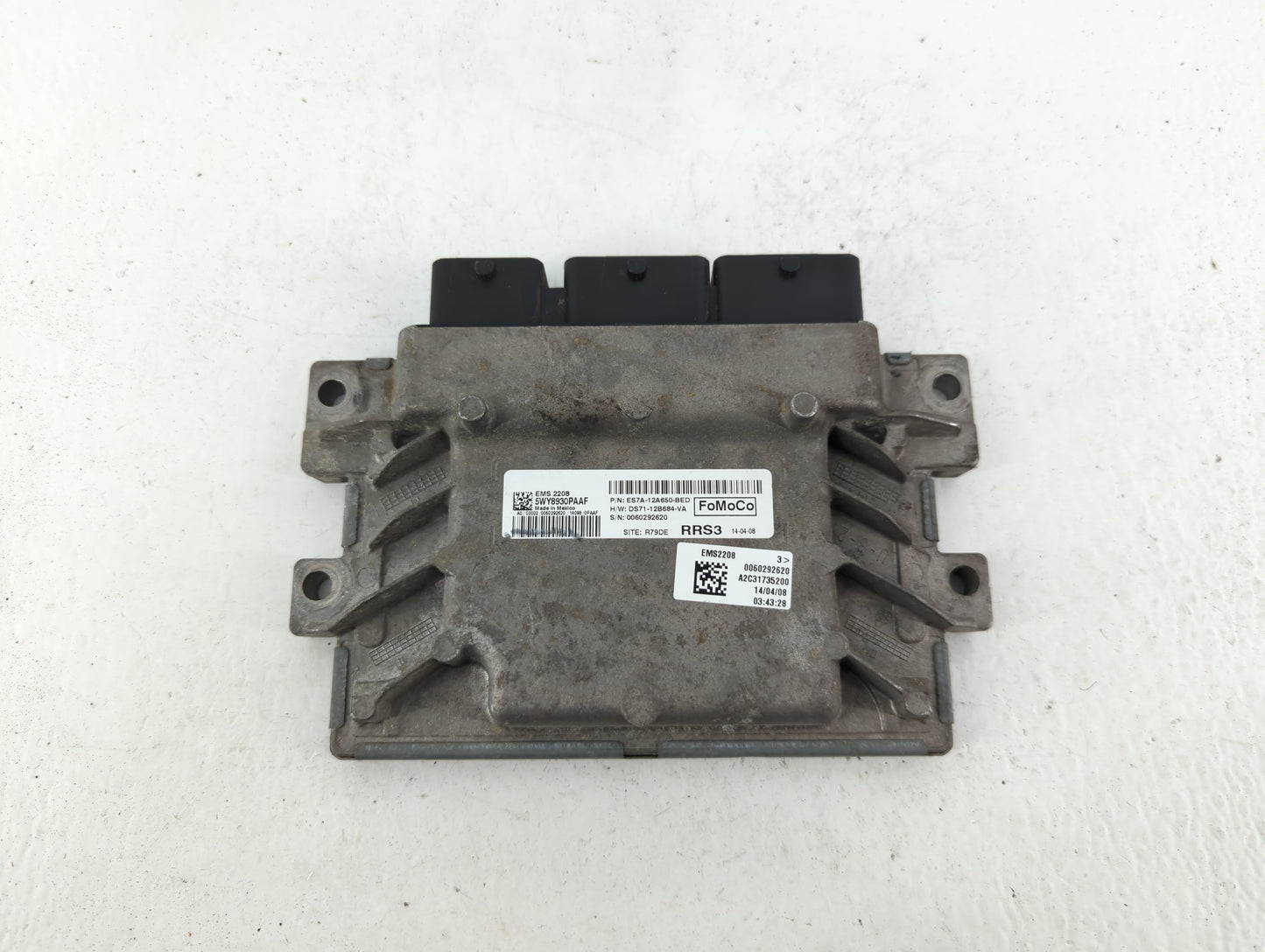 2014-2016 Ford Fusion PCM Engine Control Computer ECU ECM PCU OEM P/N:ES7A-12A650-BED Fits Fits 2014 2015 2016 OEM Used Auto
