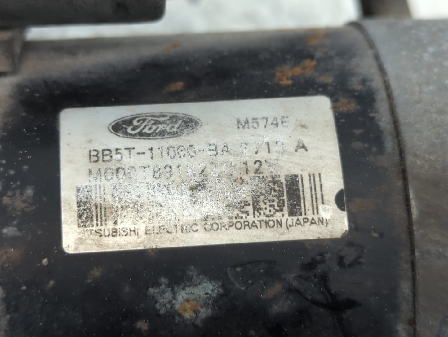 2013-2020 Ford Fusion Car Starter Motor Solenoid OEM P/N:M000TC0371ZC BB5T-11000-BA 2713 A Fits OEM Used Auto Parts - Oemuse