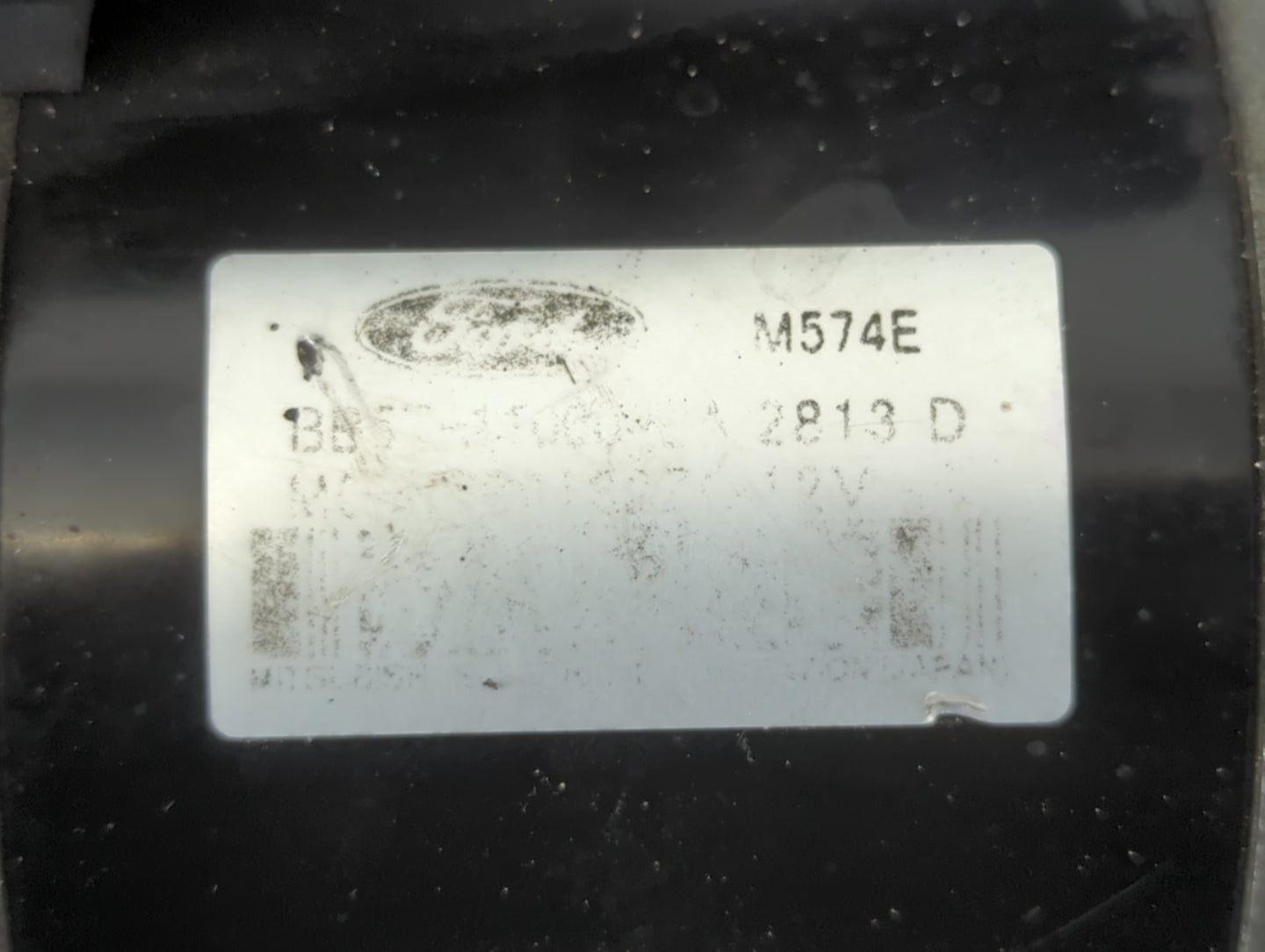 2013-2020 Ford Fusion Car Starter Motor Solenoid OEM Fits Fits 2012 2013 2014 2015 2016 2017 2018 2019 2020 OEM Used Auto Pa