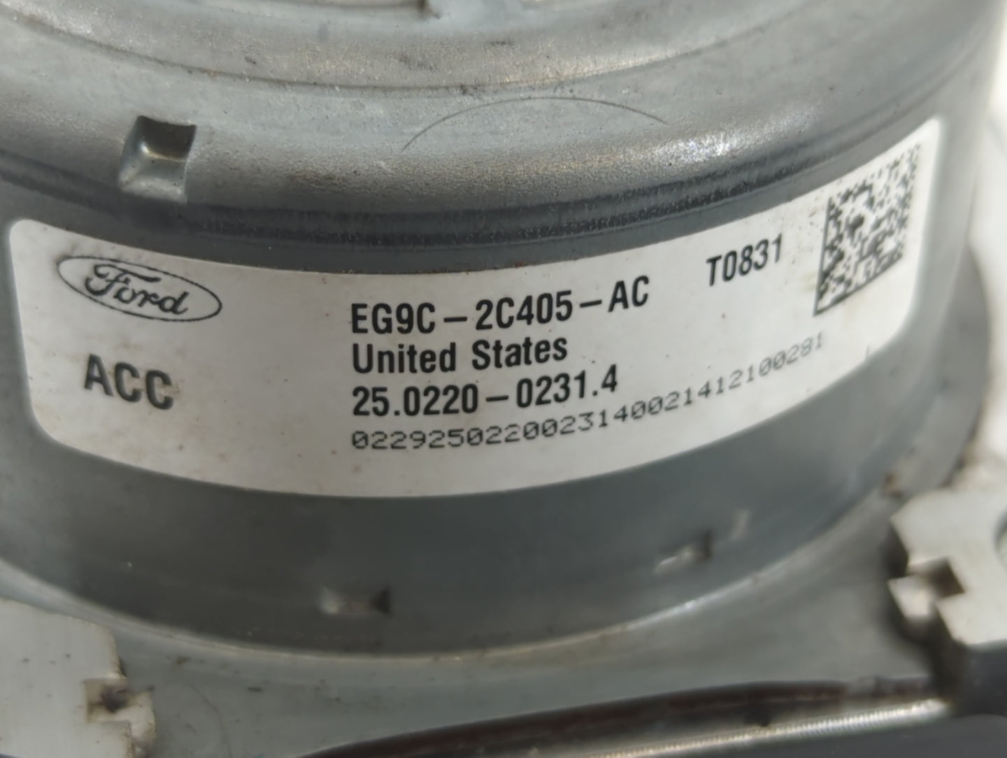 2014-2016 Ford Fusion ABS Pump Control Module Replacement P/N:EG9C-2C405-AC Fits Fits 2014 2015 2016 OEM Used Auto Parts - O