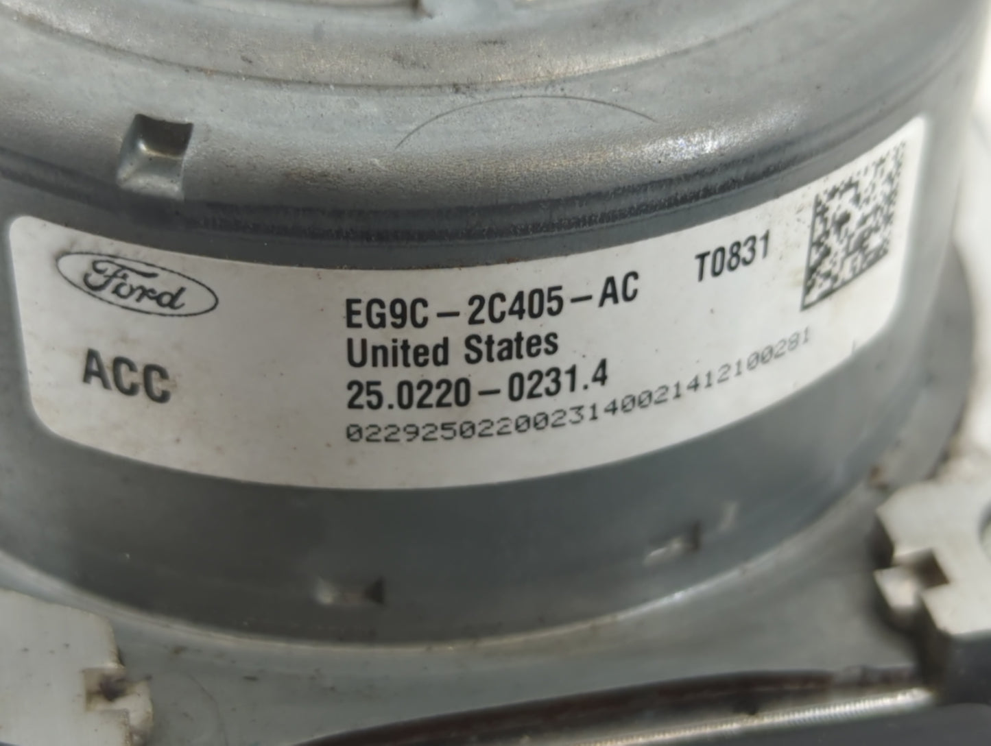 2014-2016 Ford Fusion ABS Pump Control Module Replacement P/N:EG9C-2C405-AC Fits Fits 2014 2015 2016 OEM Used Auto Parts - O