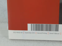 2014 Ford Fusion Owners Manual Book Guide P/N:EE5J19A321 AA OEM Used Auto Parts - Oemusedautoparts1.com