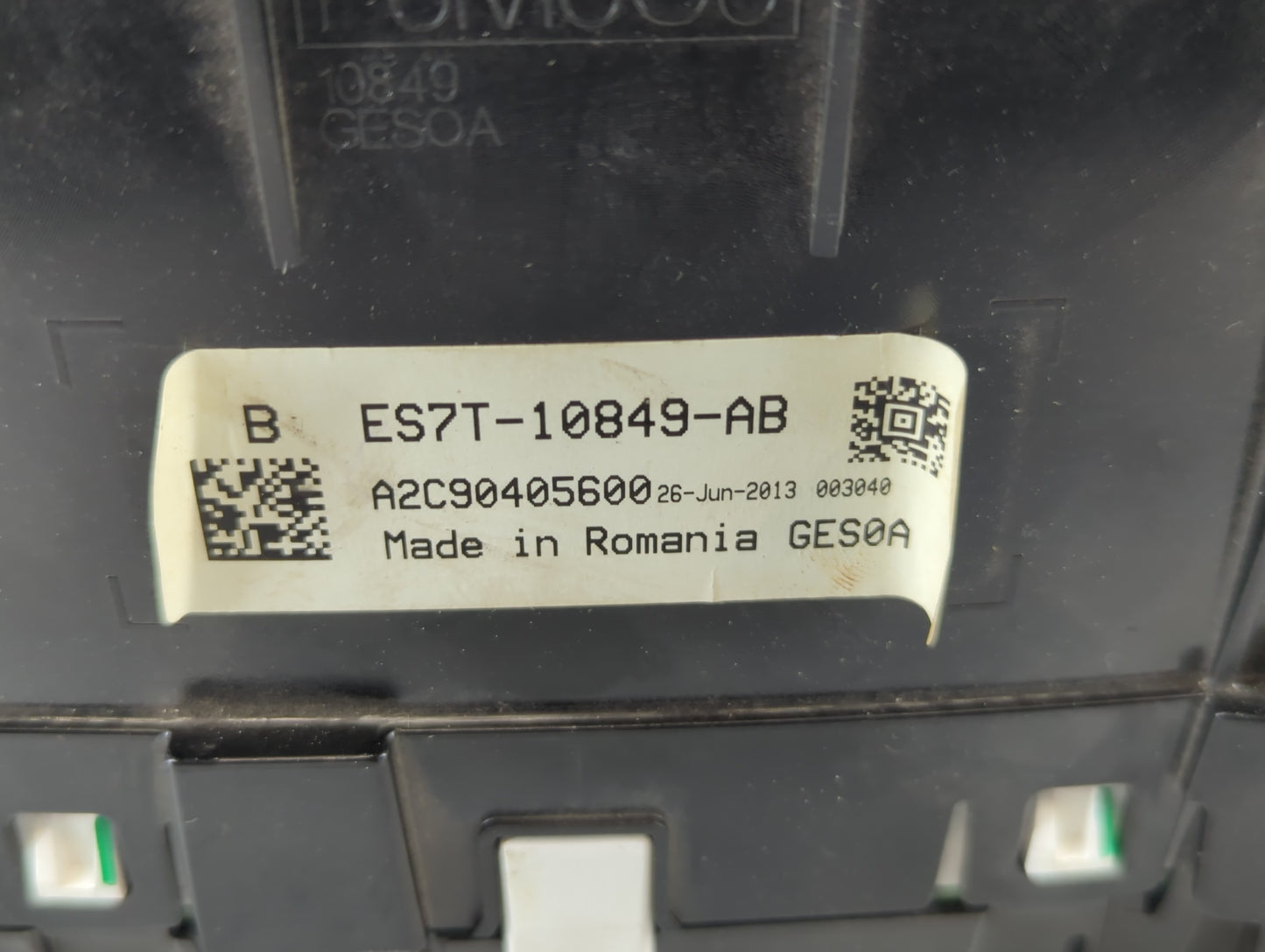 2014-2015 Ford Fusion Instrument Cluster Speedometer Gauges P/N:ES7T-10849-AB Fits Fits 2014 2015 OEM Used Auto Parts - Oemu