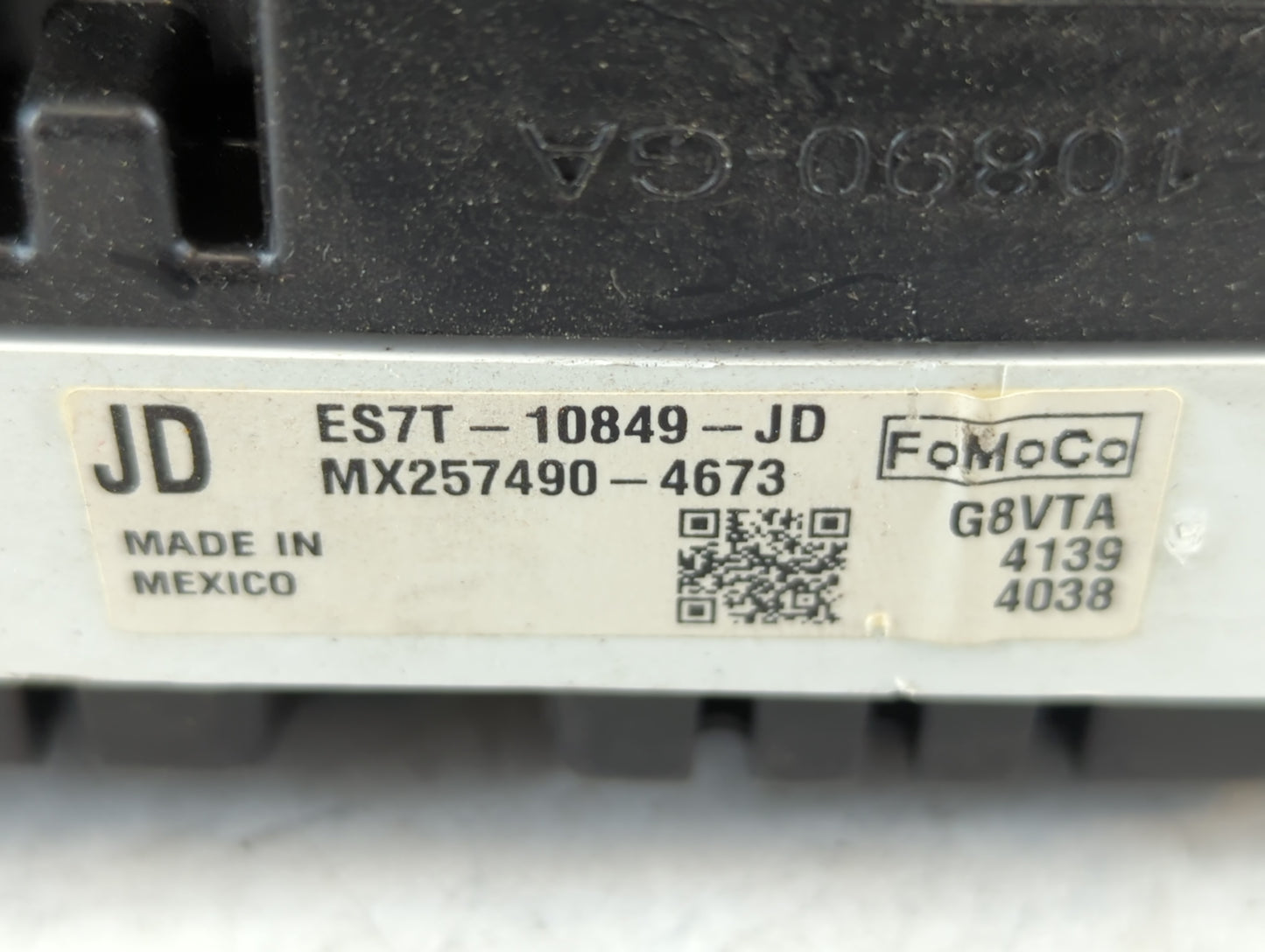 2014 Ford Fusion Instrument Cluster Speedometer Gauges P/N:ES7T-10849-JD Fits OEM Used Auto Parts - Oemusedautoparts1.com