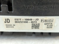 2014 Ford Fusion Instrument Cluster Speedometer Gauges P/N:ES7T-10849-JD Fits OEM Used Auto Parts - Oemusedautoparts1.com