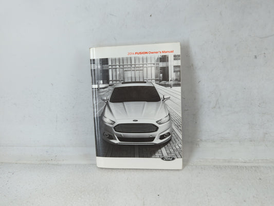 2014 Ford Fusion Owners Manual Book Guide P/N:EE5J 19A321 AA OEM Used Auto Parts