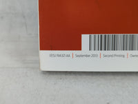 2014 Ford Fusion Owners Manual Book Guide P/N:EE5J 19A321 AA OEM Used Auto Parts - Oemusedautoparts1.com