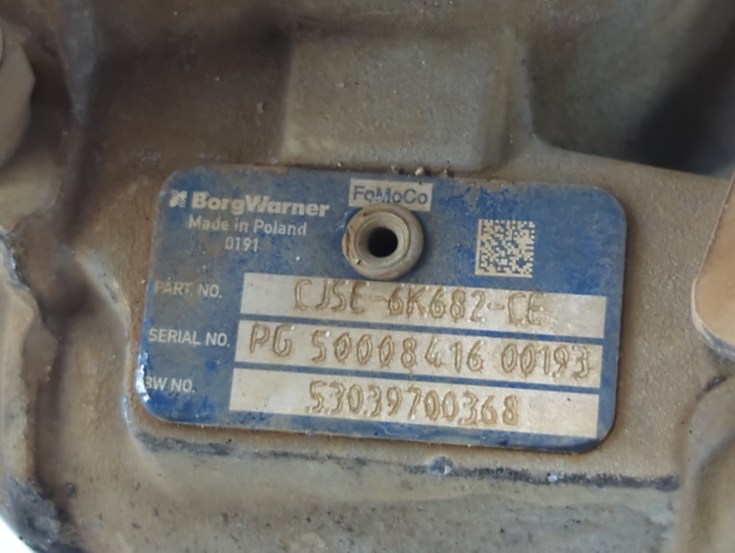2013 Ford Fusion Turbocharger Turbo Charger Super Charger Supercharger - Oemusedautoparts1.com