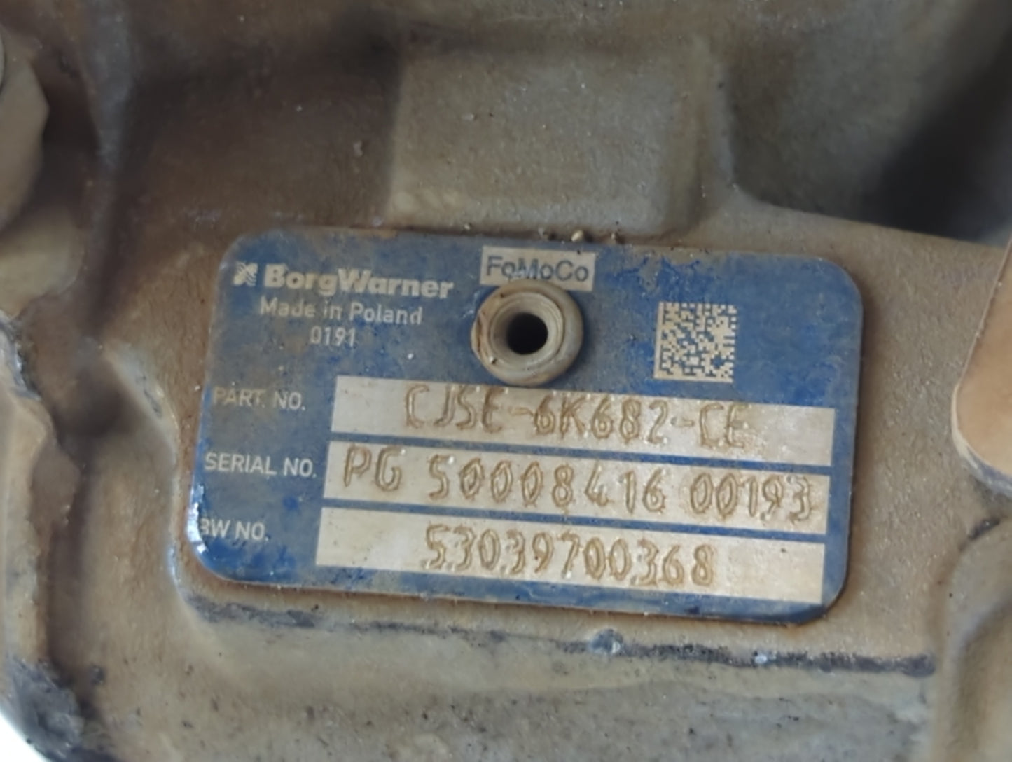 2013 Ford Fusion Turbocharger Turbo Charger Super Charger Supercharger - Oemusedautoparts1.com