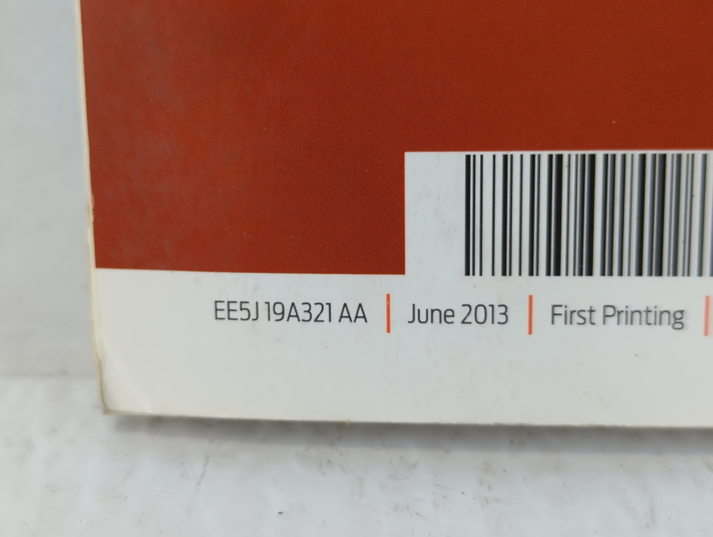 2014 Ford Fusion Owners Manual Book Guide P/N:EE5J 19A321 AA OEM Used Auto Parts - Oemusedautoparts1.com