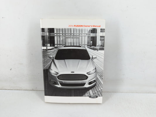 2014 Ford Fusion Owners Manual Book Guide P/N:20130517154834 OEM Used Auto Parts - Oemusedautoparts1.com