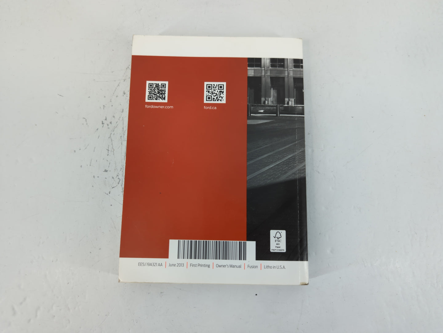 2014 Ford Fusion Owners Manual Book Guide P/N:20130517154834 OEM Used Auto Parts - Oemusedautoparts1.com