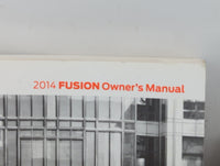 2014 Ford Fusion Owners Manual Book Guide P/N:EE5J 19A321 AB OEM Used Auto Parts - Oemusedautoparts1.com