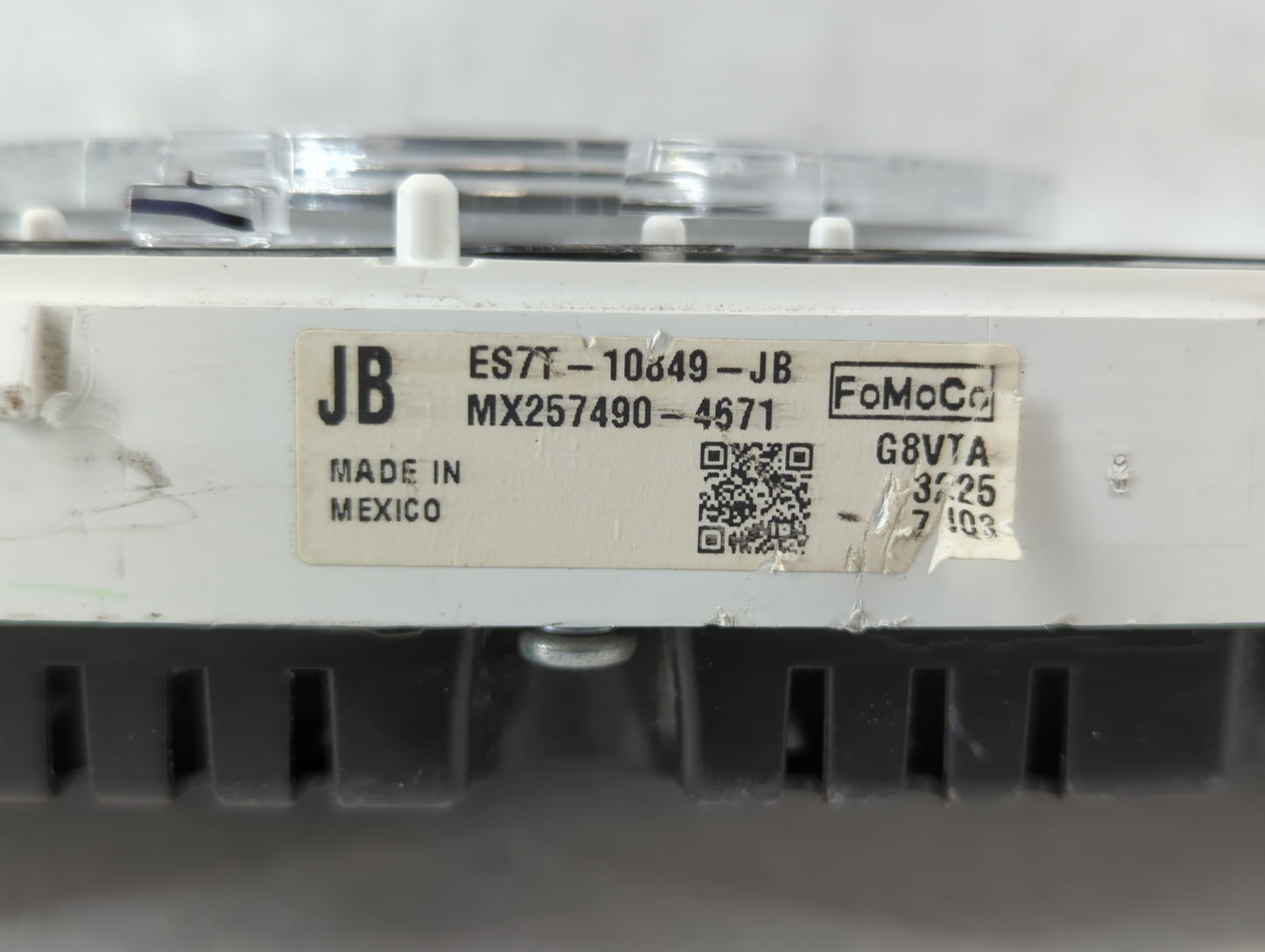 2014 Ford Fusion Instrument Cluster Speedometer Gauges P/N:ES7T-10849-JB Fits OEM Used Auto Parts - Oemusedautoparts1.com