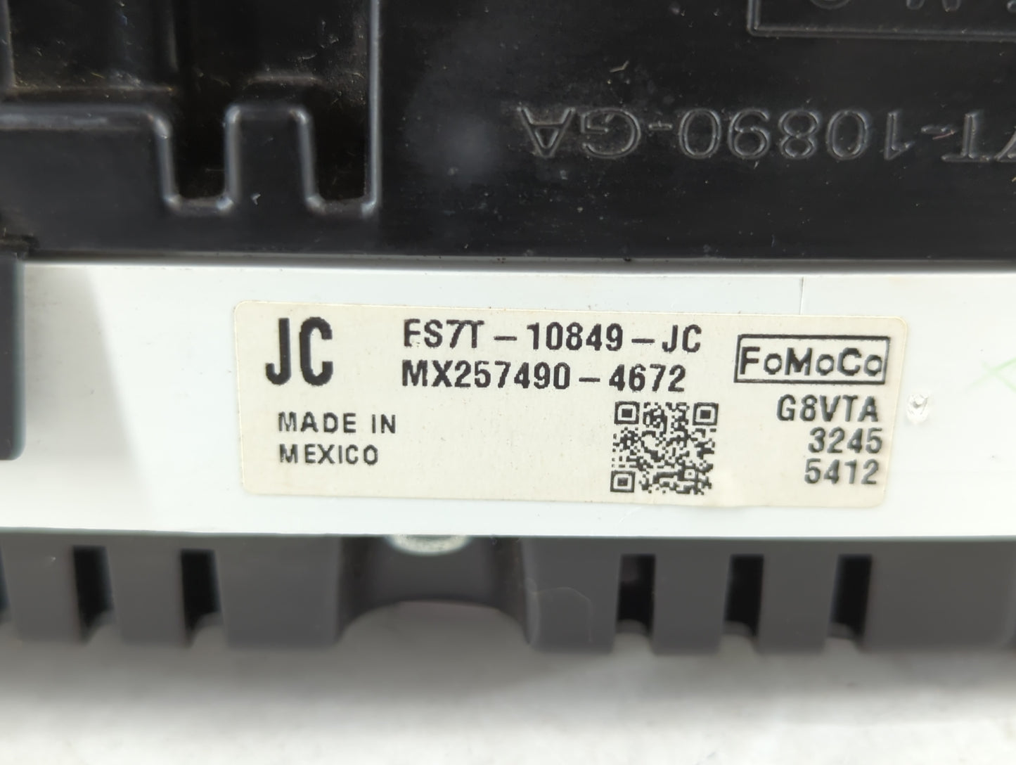 2014-2015 Ford Fusion Instrument Cluster Speedometer Gauges P/N:FS7T-10849-JC Fits Fits 2014 2015 OEM Used Auto Parts - Oemu