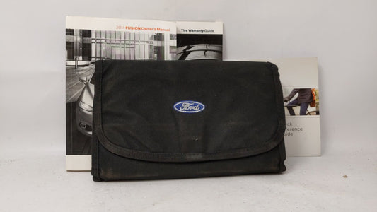 2014 Ford Fusion Owners Manual Book Guide OEM Used Auto Parts