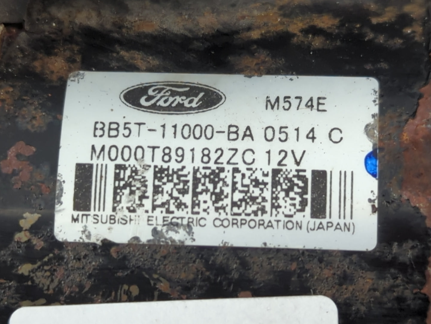 2013-2020 Ford Fusion Car Starter Motor Solenoid OEM P/N:M000T89182ZC BB5T-11000-BA Fits OEM Used Auto Parts - Oemusedautopa