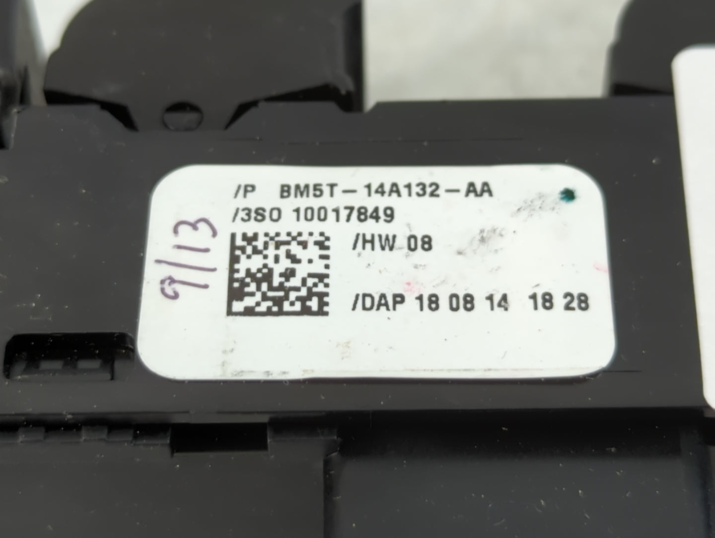 2014 Ford Fusion Master Power Window Switch Replacement Driver Side Left P/N:BM5T-14A132-AA Fits OEM Used Auto Parts - Oemus