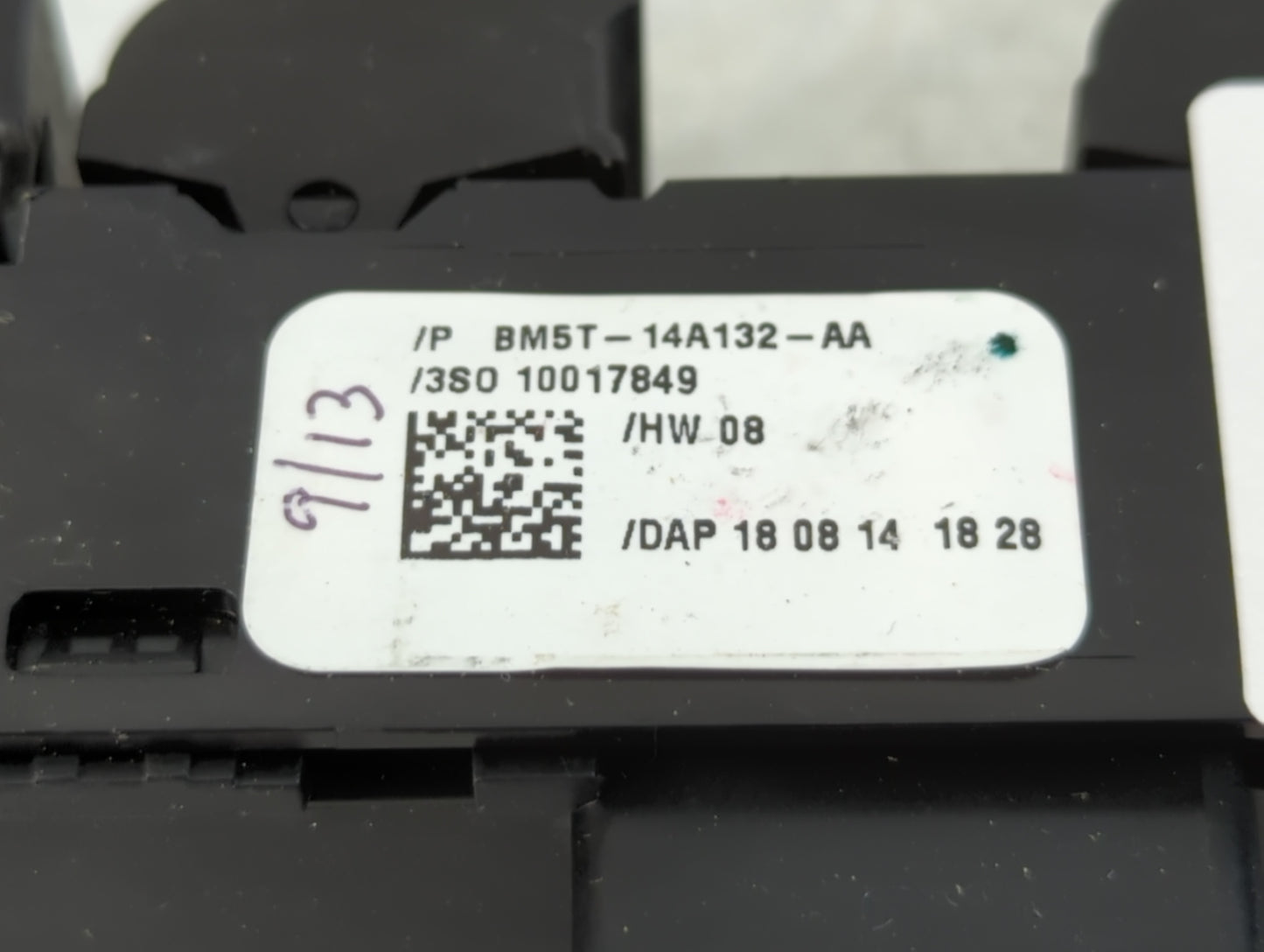 2014 Ford Fusion Master Power Window Switch Replacement Driver Side Left P/N:BM5T-14A132-AA Fits OEM Used Auto Parts - Oemus