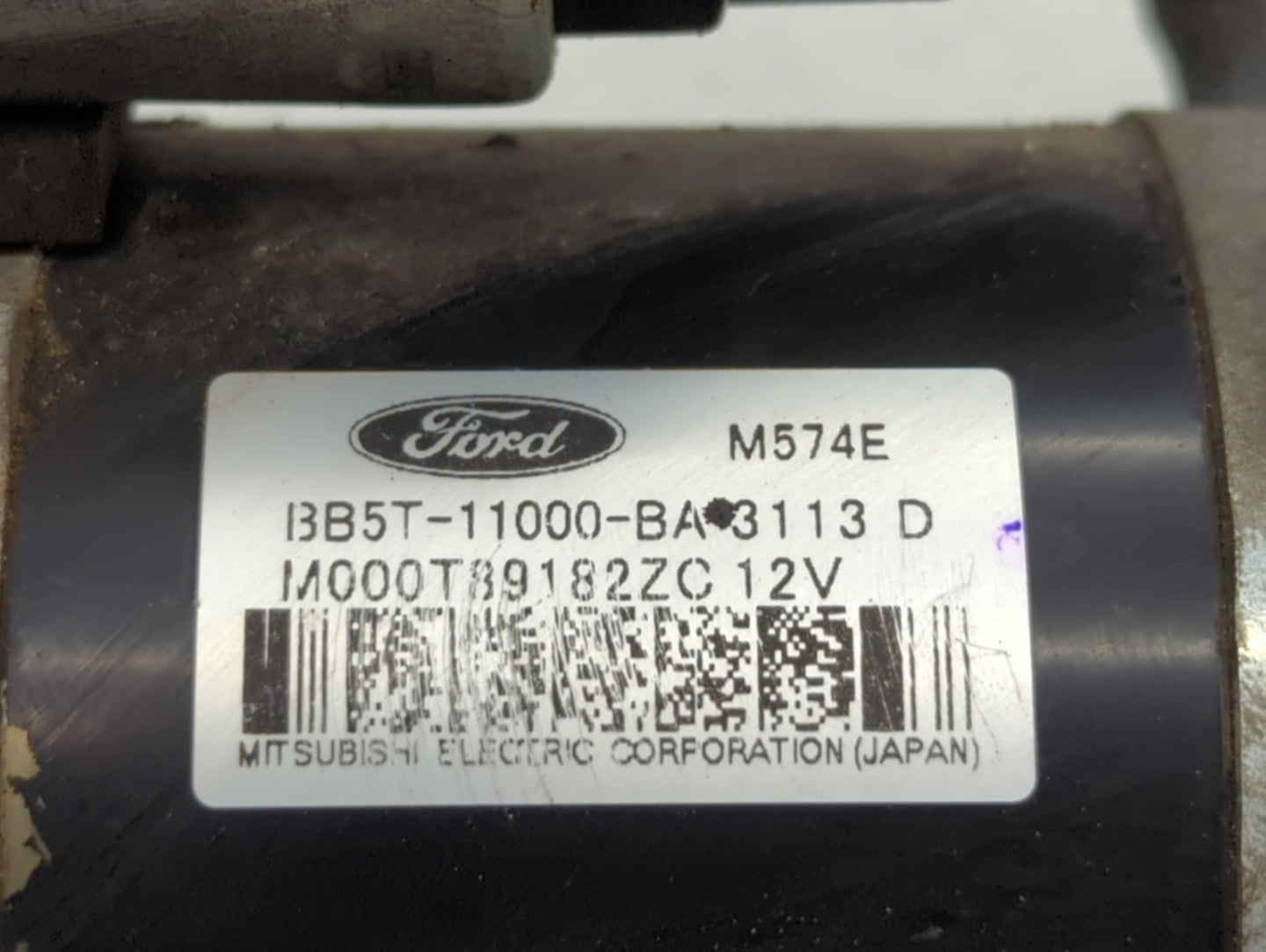 2013-2020 Ford Fusion Car Starter Motor Solenoid OEM P/N:M000T89182ZC BB5T-11000-BA Fits OEM Used Auto Parts - Oemusedautopa