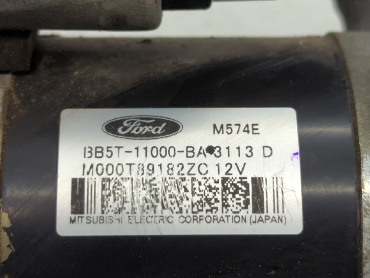 2013-2020 Ford Fusion Car Starter Motor Solenoid OEM P/N:M000T89182ZC BB5T-11000-BA Fits OEM Used Auto Parts - Oemusedautopa