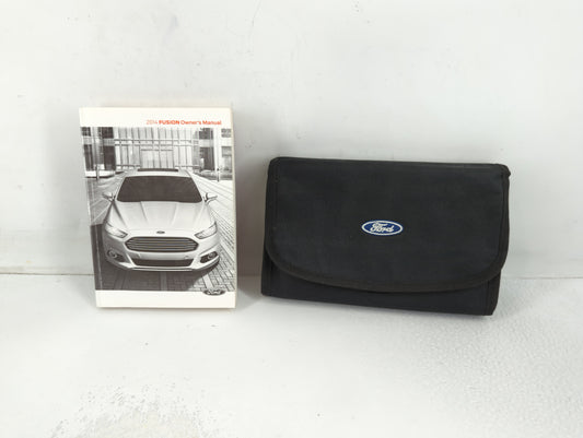 2014 Ford Fusion Owners Manual Book Guide P/N:EE5J19A321 AA OEM Used Auto Parts - Oemusedautoparts1.com