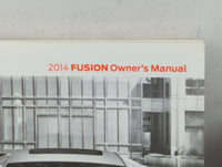 2014 Ford Fusion Owners Manual Book Guide P/N:EE5J19A321 AA OEM Used Auto Parts - Oemusedautoparts1.com