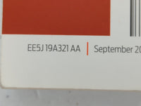 2014 Ford Fusion Owners Manual Book Guide P/N:EE5J19A321 AA OEM Used Auto Parts - Oemusedautoparts1.com