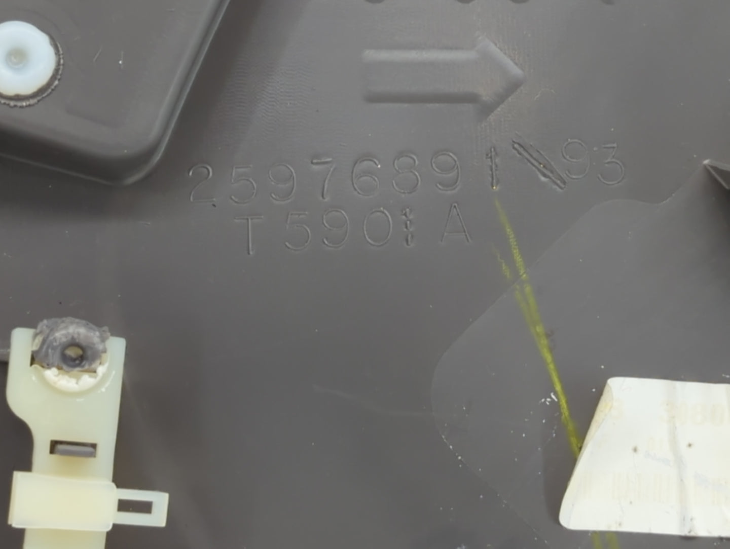 2014 Ford Fusion Front Right Passenger Interior Door Panel Trim - Oemusedautoparts1.com