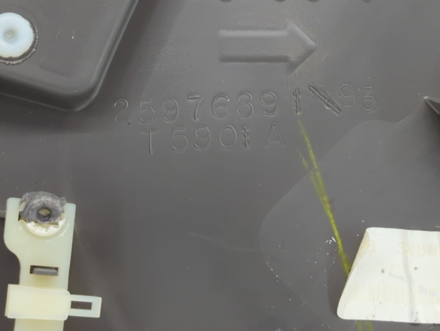 2014 Ford Fusion Front Right Passenger Interior Door Panel Trim - Oemusedautoparts1.com