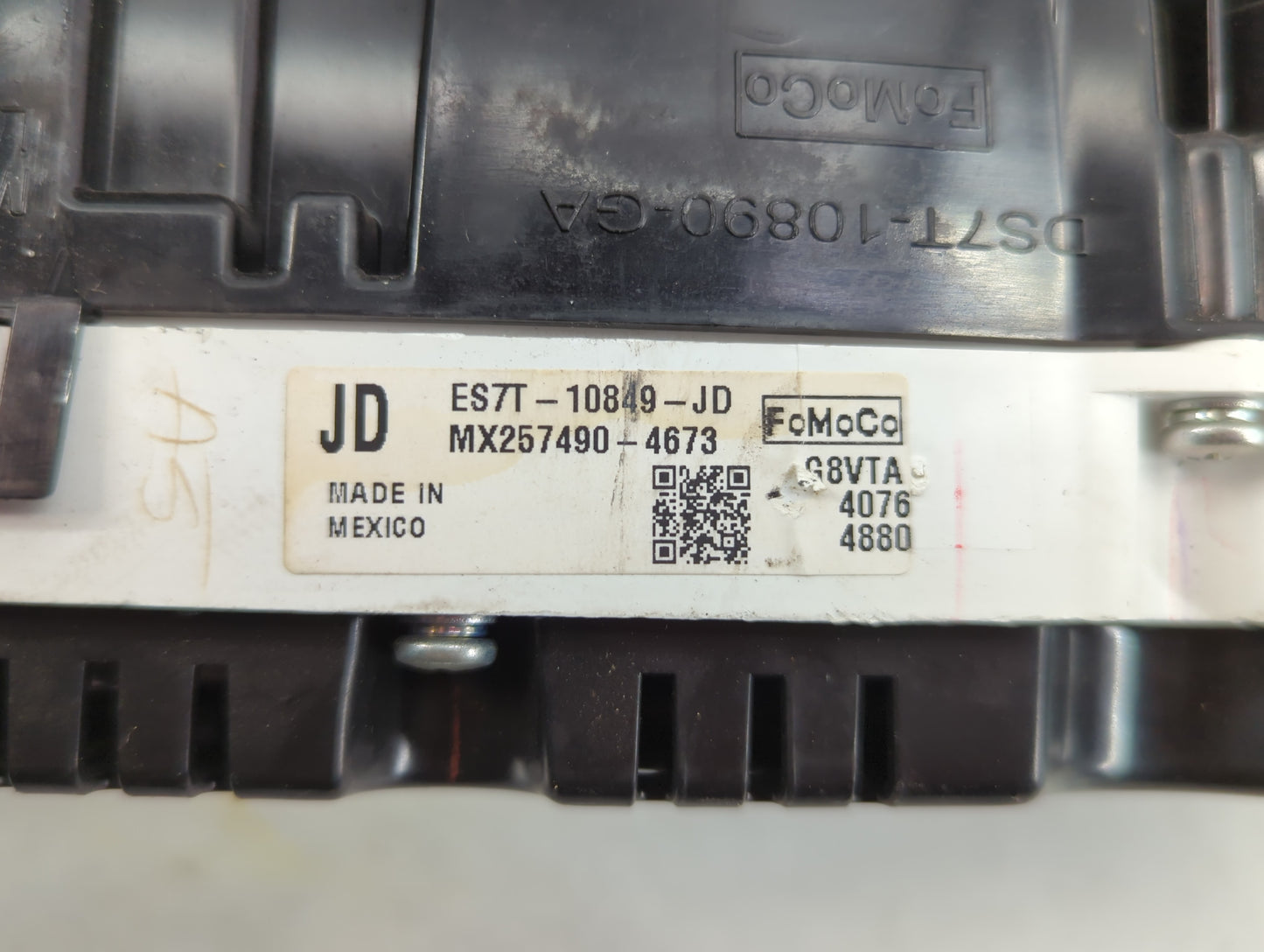 2014 Ford Fusion Instrument Cluster Speedometer Gauges P/N:DS7T-10890-GA ES7T-10849-JD Fits OEM Used Auto Parts - Oemusedaut