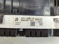 2014 Ford Fusion Instrument Cluster Speedometer Gauges P/N:DS7T-10890-GA ES7T-10849-JD Fits OEM Used Auto Parts - Oemusedaut