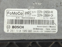 2014-2016 Ford Fusion PCM Engine Control Computer ECU ECM PCU OEM P/N:DS7A-12B684-DA ES7A-12A650-AK Fits Fits 2014 2015 2016