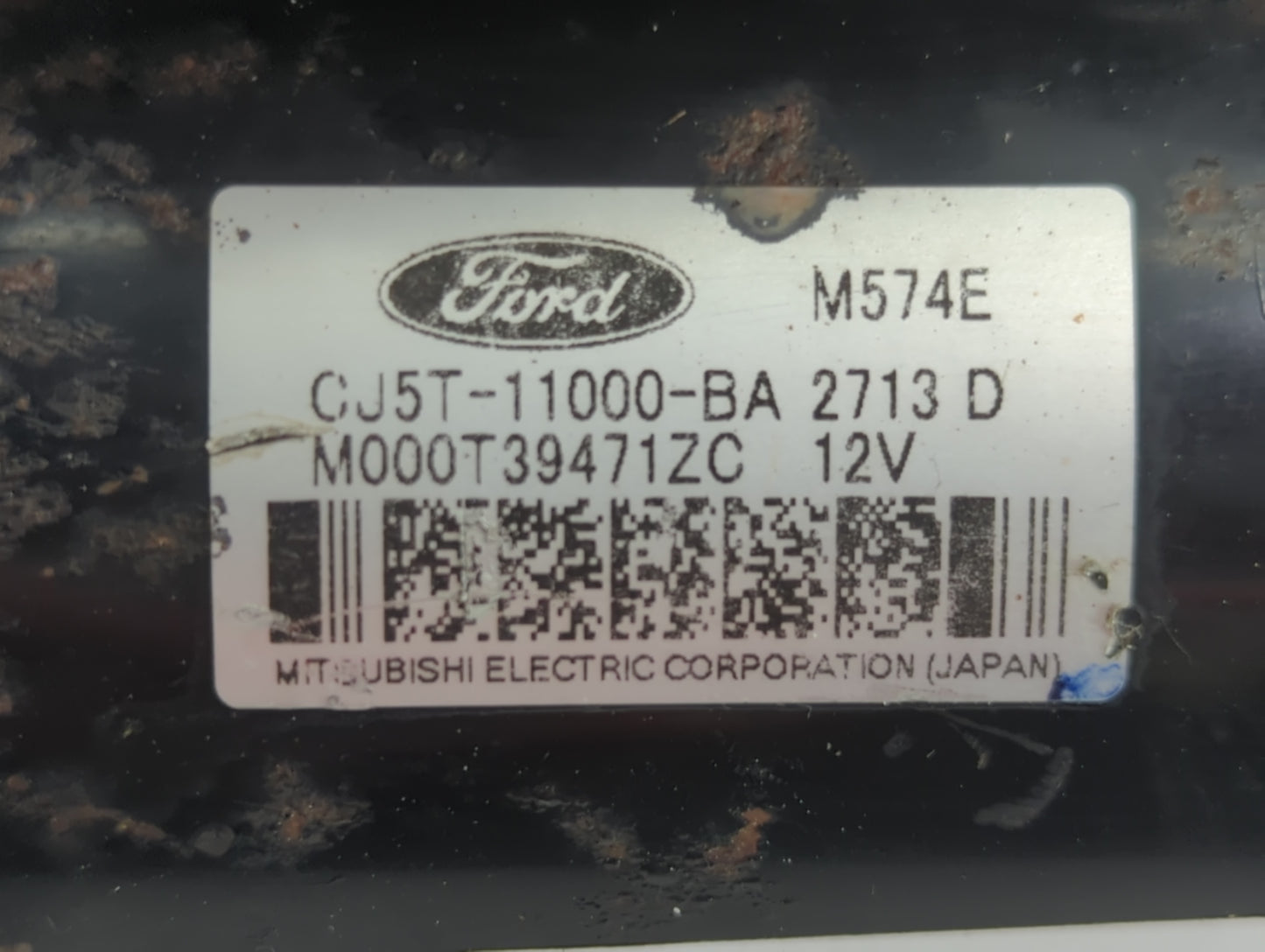 2013-2016 Ford Fusion Car Starter Motor Solenoid OEM P/N:M000T39471ZC CJ5T-11000-BA Fits Fits 2013 2014 2015 2016 OEM Used A