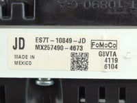 2014 Ford Fusion Instrument Cluster Speedometer Gauges P/N:ES7T-10849-JD Fits OEM Used Auto Parts - Oemusedautoparts1.com