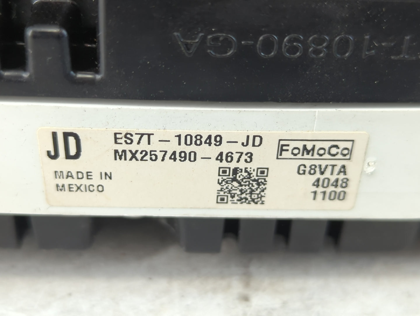 2014 Ford Fusion Instrument Cluster Speedometer Gauges P/N:ES7T-10849-JD Fits OEM Used Auto Parts - Oemusedautoparts1.com