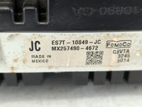 2014 Ford Fusion Instrument Cluster Speedometer Gauges P/N:ES7T-10849-JC ES7T-10849-JD Fits OEM Used Auto Parts - Oemusedaut