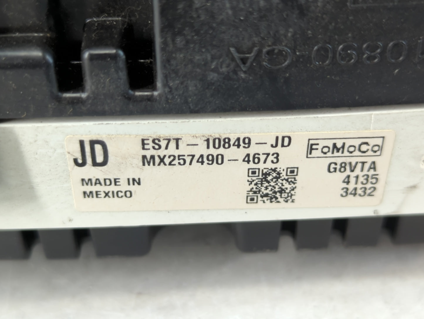 2014 Ford Fusion Instrument Cluster Speedometer Gauges P/N:ES7T-10849-JD Fits OEM Used Auto Parts - Oemusedautoparts1.com
