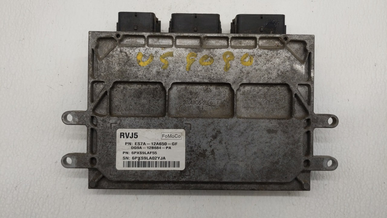 2014 Ford Fusion PCM Engine Control Computer ECU ECM PCU OEM P/N:GS7A-12A650-XB ES7A-12A650-GF, ES7A-12A650-JF Fits Fits 201