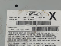 2013-2014 Ford Mustang Radio AM FM Cd Player Receiver Replacement P/N:ER3T-19C107-CB Fits Fits 2013 2014 OEM Used Auto Parts