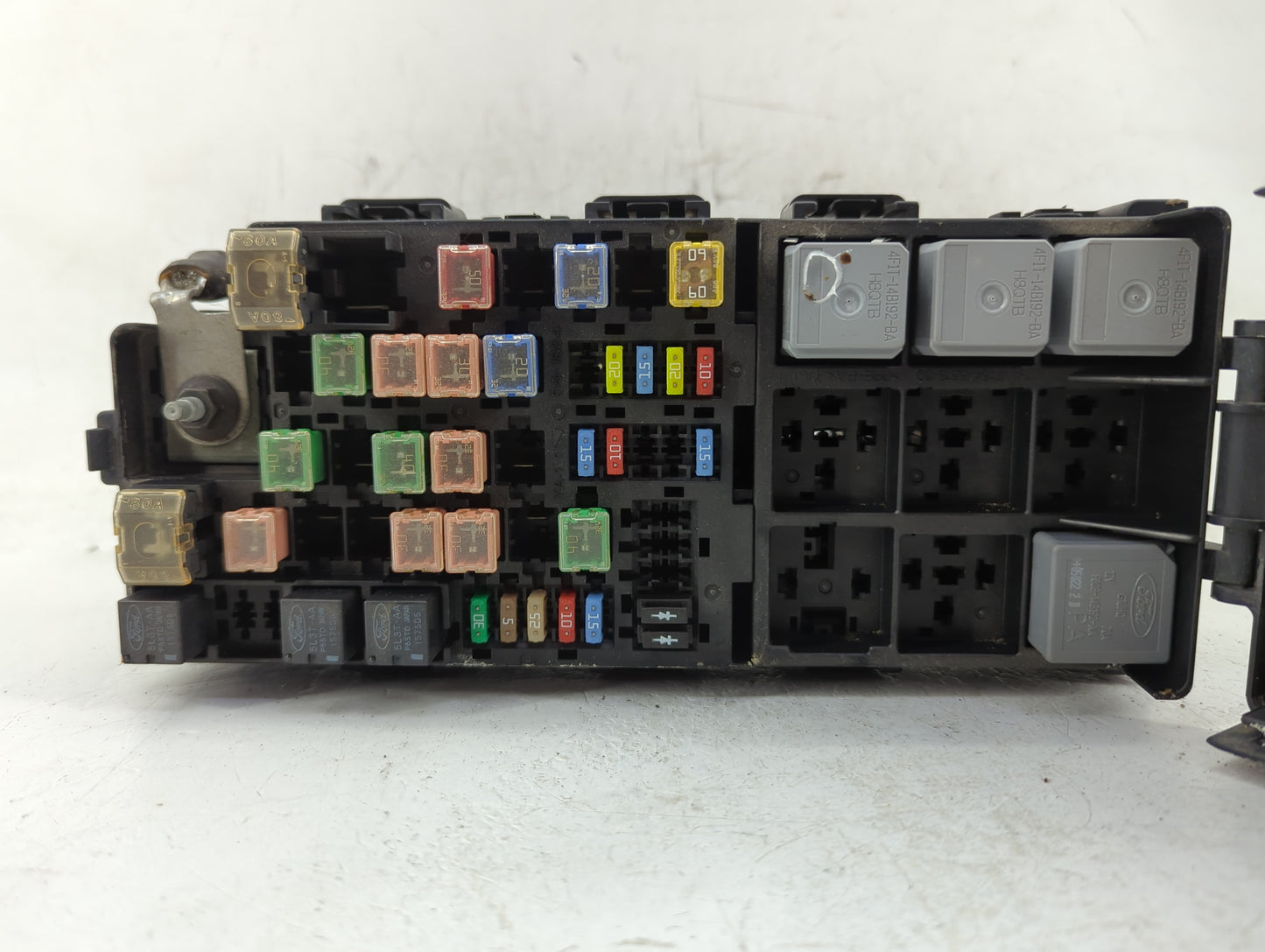2012-2014 Ford Mustang Fusebox Fuse Box Panel Relay Module P/N:54-8799-30 Fits Fits 2012 2013 2014 OEM Used Auto Parts - Oem