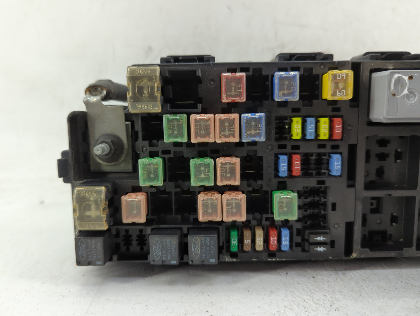 2012-2014 Ford Mustang Fusebox Fuse Box Panel Relay Module P/N:54-8799-30 Fits Fits 2012 2013 2014 OEM Used Auto Parts - Oem
