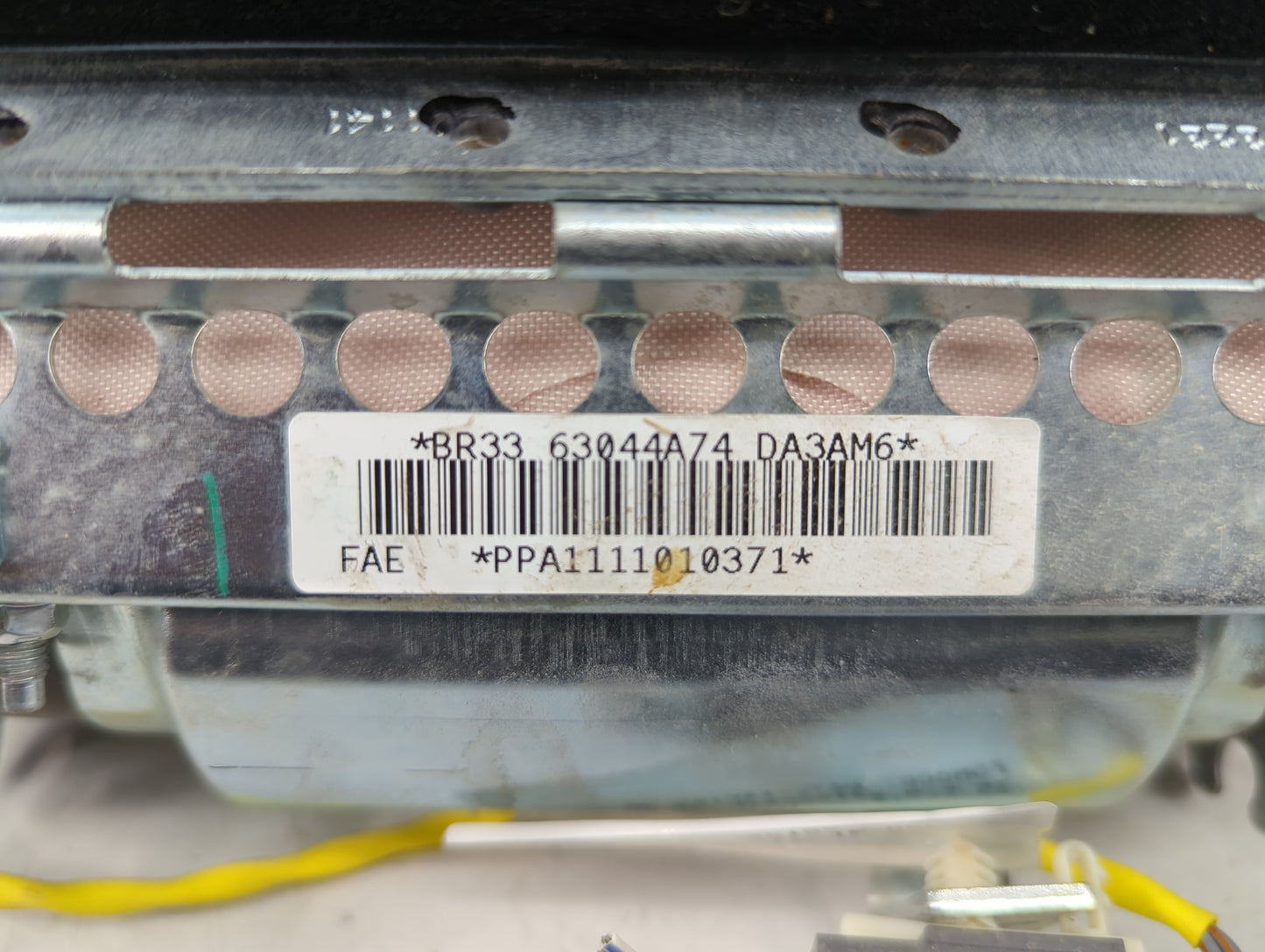 2010-2014 Ford Mustang Air Bag Passenger Right Dashboard OEM P/N:BR33 63044A74 Fits Fits 2010 2011 2012 2013 2014 OEM Used A