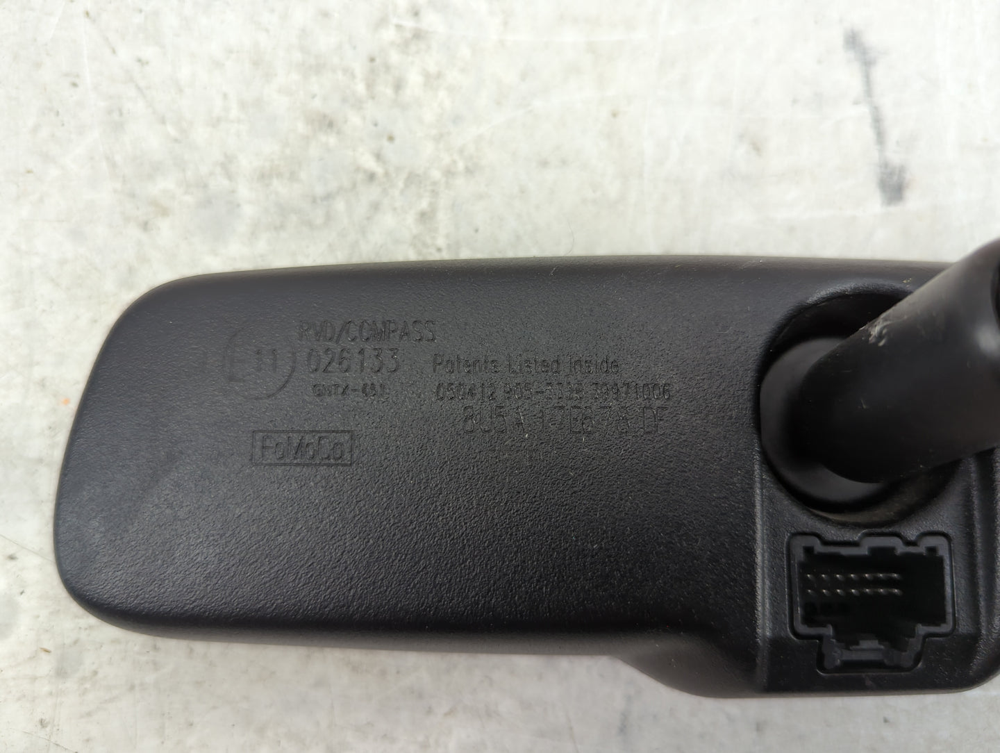 2013-2014 Ford Mustang Interior Rear View Mirror Replacement OEM P/N:8U5A-17E678-DF Fits Fits 2012 2013 2014 OEM Used Auto P