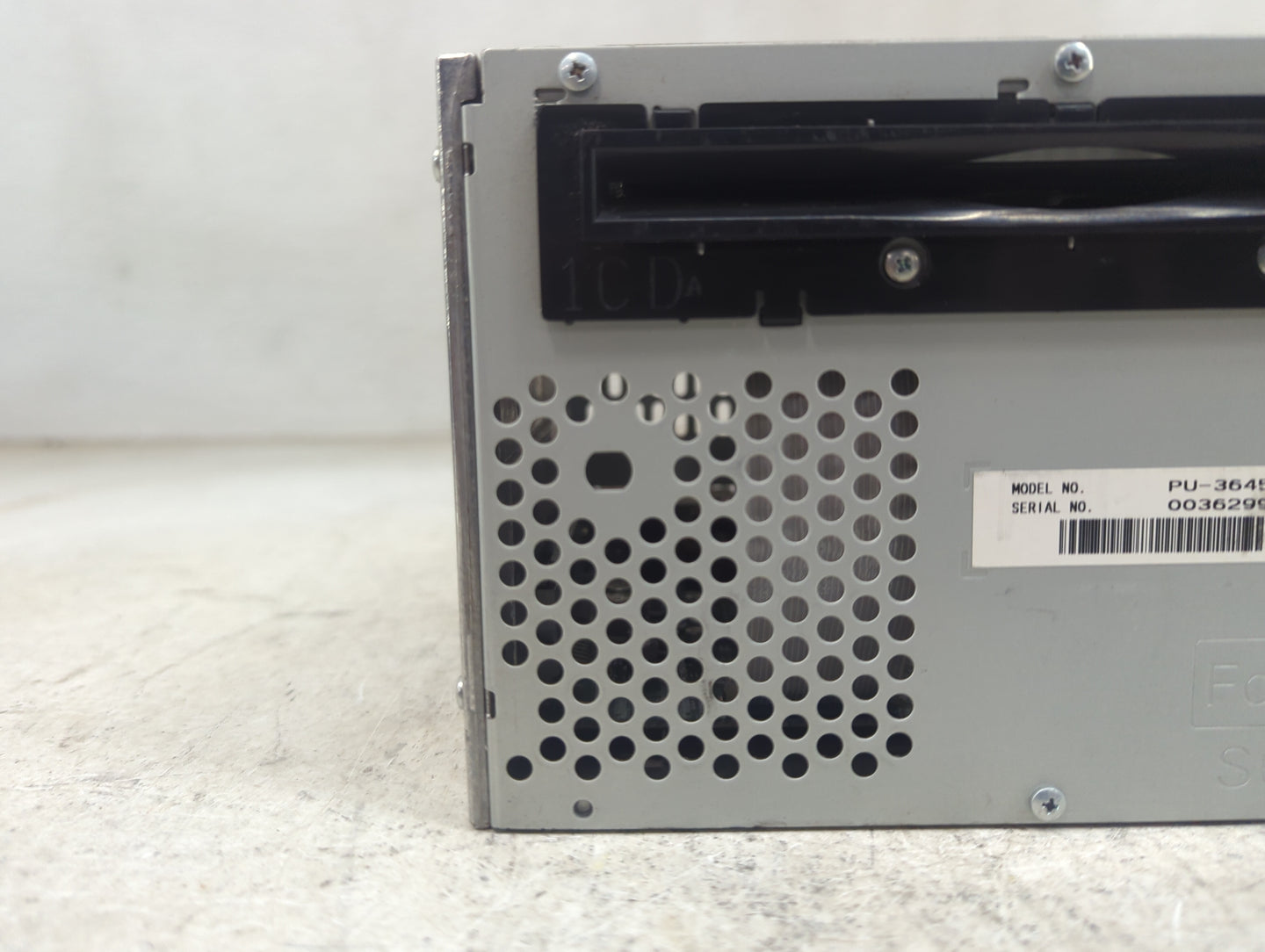 2013-2014 Ford Mustang Radio AM FM Cd Player Receiver Replacement P/N:PU-3645A-B ER3T-19C107-CB, 276-1282-00 Fits Fits 2013 