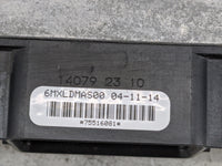 2013-2014 Ford Mustang PCM Engine Control Computer ECU ECM PCU OEM P/N:DR3A-12A650-C 1331657A01, 6MXLDMAS00 Fits Fits 2013 2