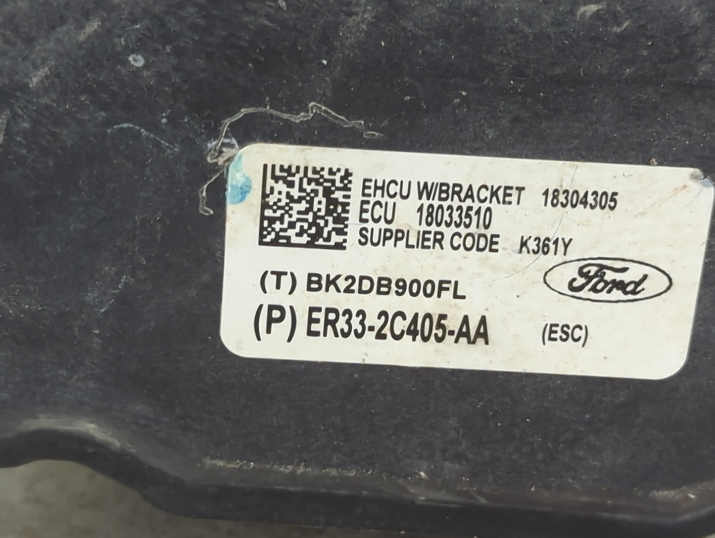 2013-2014 Ford Mustang ABS Pump Control Module Replacement P/N:ER33-2C405-AA BK2DB900FL, 18304305, 18033510 Fits Fits 2013 2