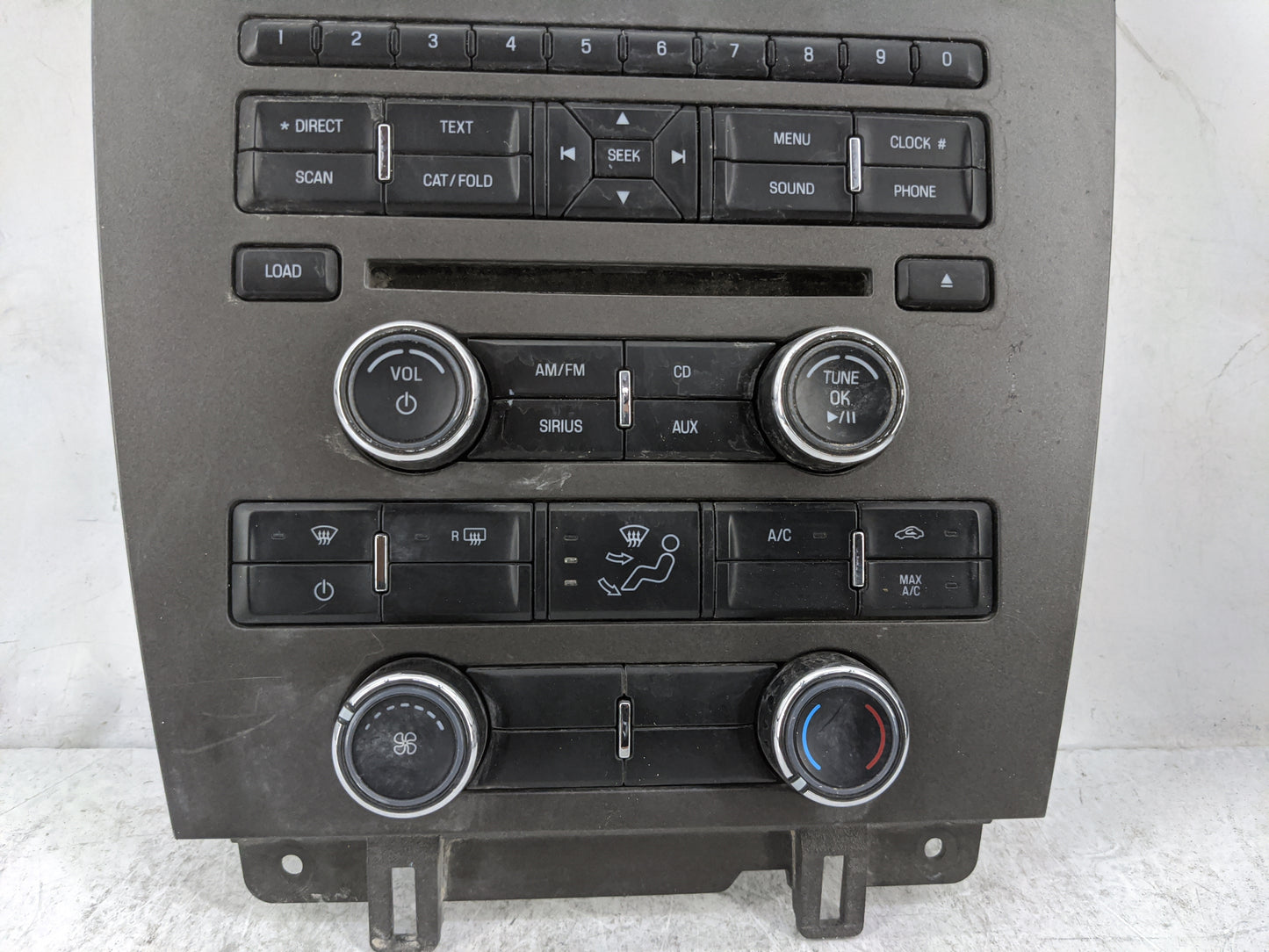 2011-2014 Ford Mustang Radio Control Panel 1477802 - Oemusedautoparts1.com